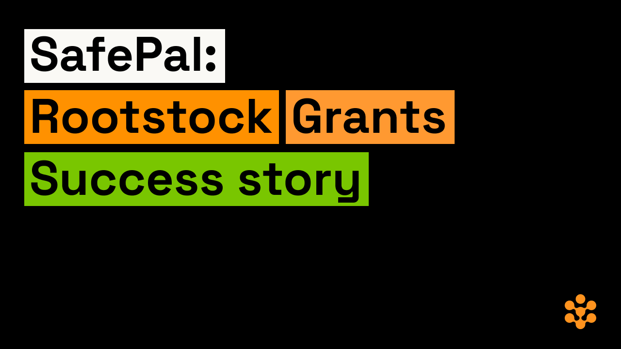 Rootstock Grants Winner Reveals Top Tips for Success