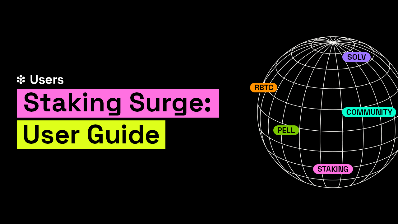 Rootstock Staking Surge Campaign: User Guide