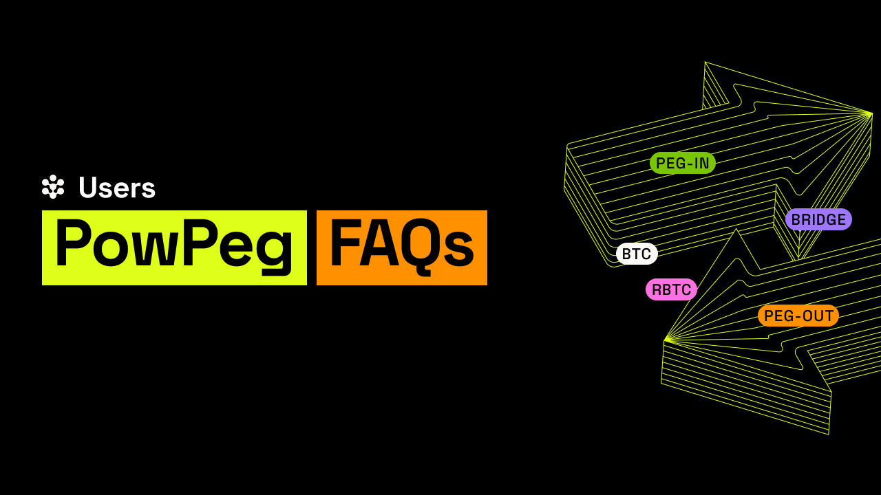 Moving BTC with the PowPeg App: FAQs